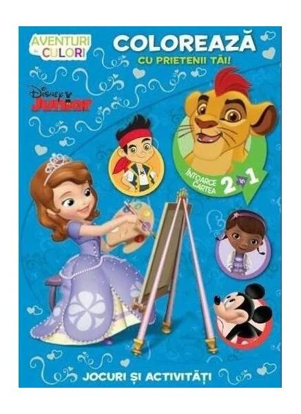 Colorează cu prietenii tăi! - Paperback brosat - Litera