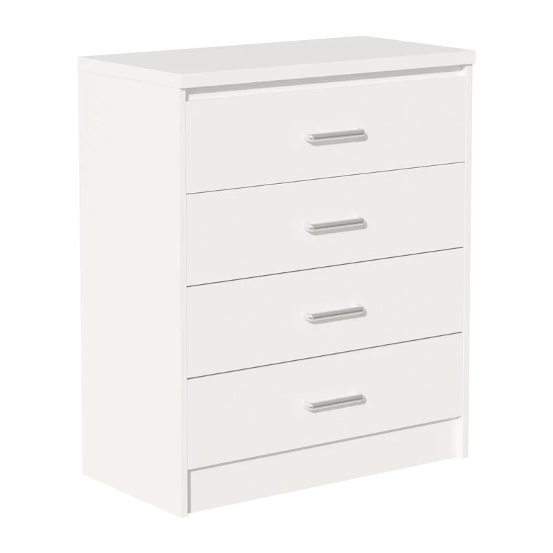 Comoda cu 4 sertare Olympus Alba 80x40x95