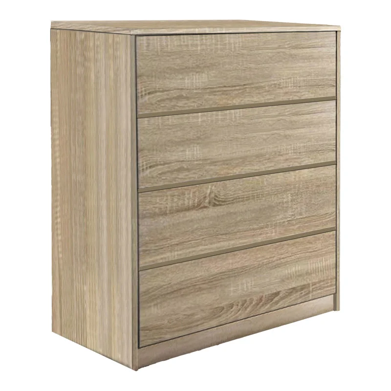Comoda din mdf Kuanger , Natural 80x40x80cm