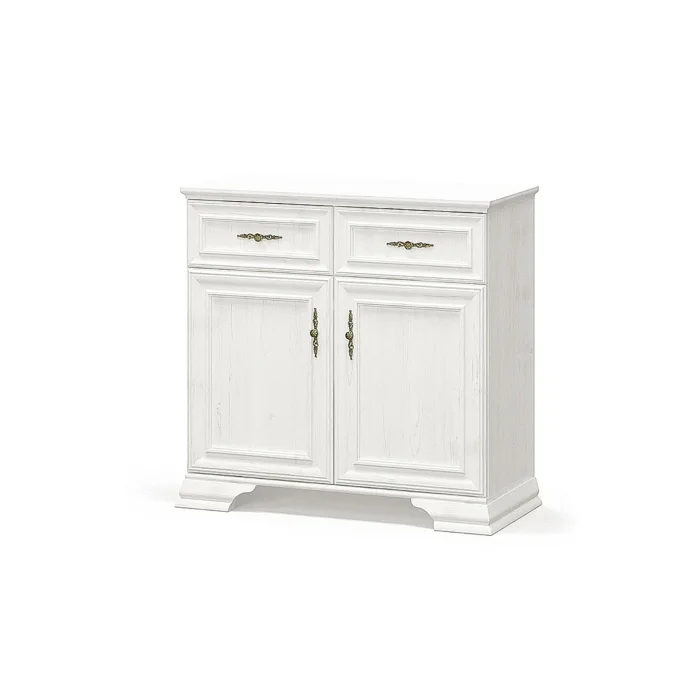 Comoda IRYS, 2 usi, 2 sertare, pin anderson, 93,4x39x88,7 cm