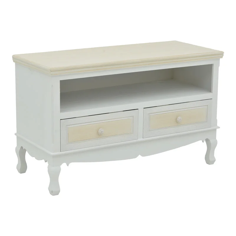 Comoda TV Joliene  Alb 100x42x61 cm