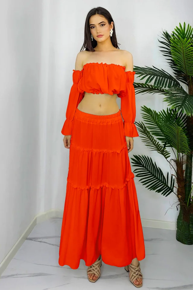 Compleu Berna fusta si camasa, Corai, Masura S/M