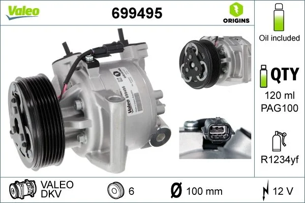 Compresor, climatizare VALEO 699495