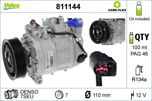 Compresor, climatizare VALEO 811144