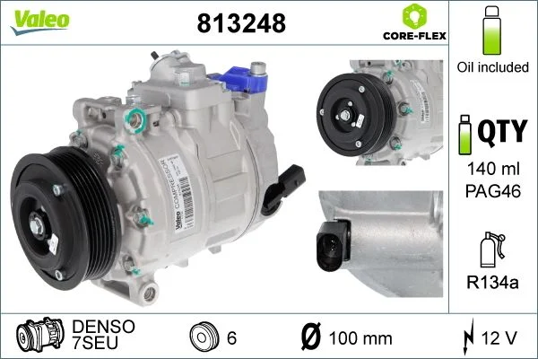 Compresor, climatizare VALEO 813248