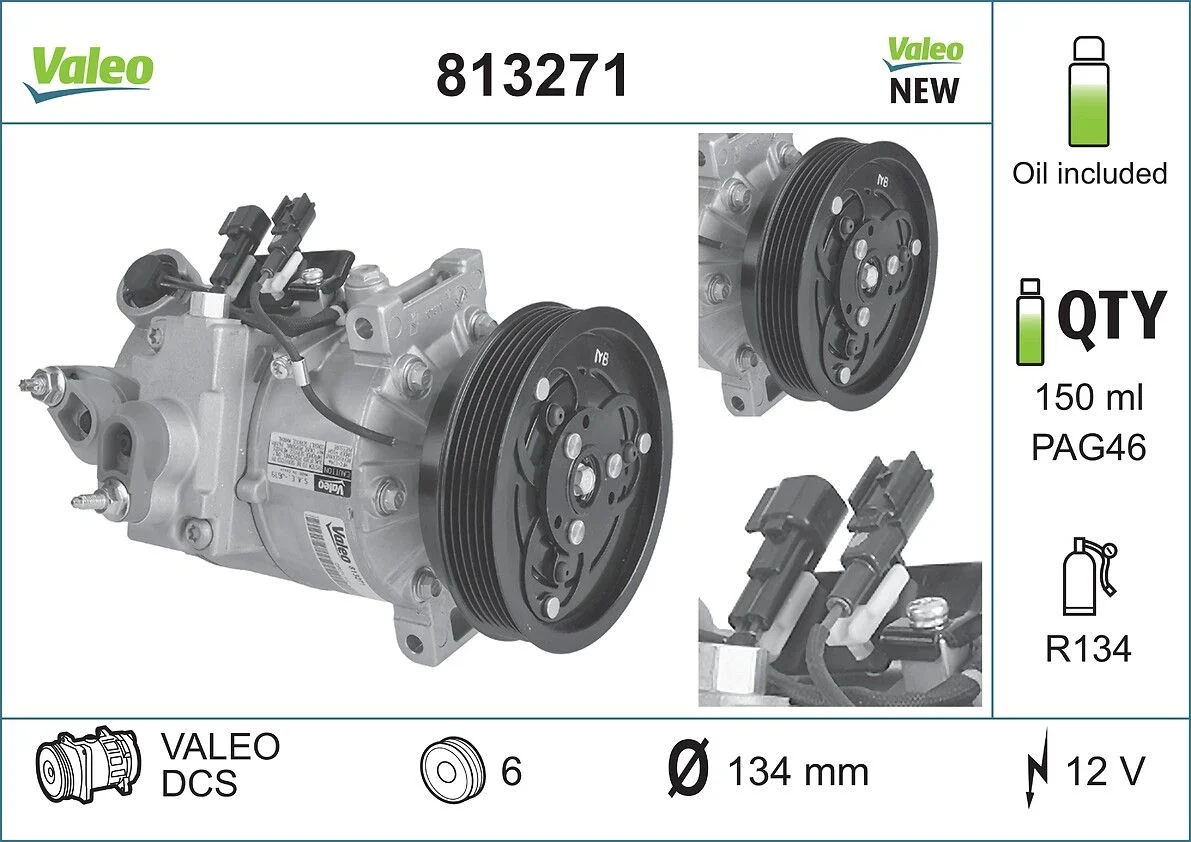 Compresor, climatizare VALEO 813271