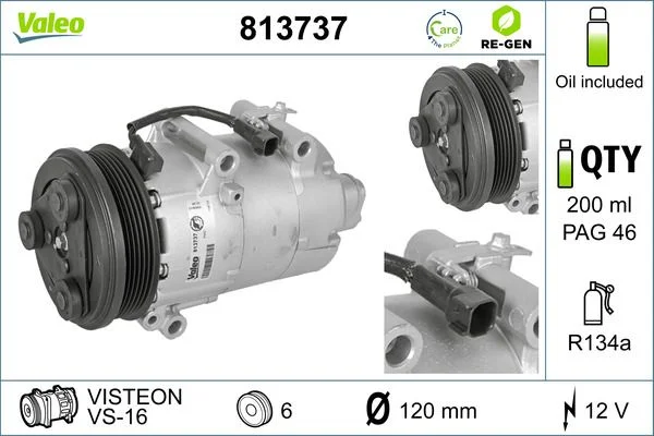 Compresor, climatizare VALEO 813737