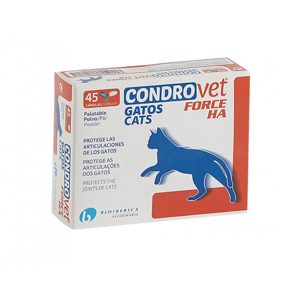 Condrovet Force HA Pisica, 45 capsule