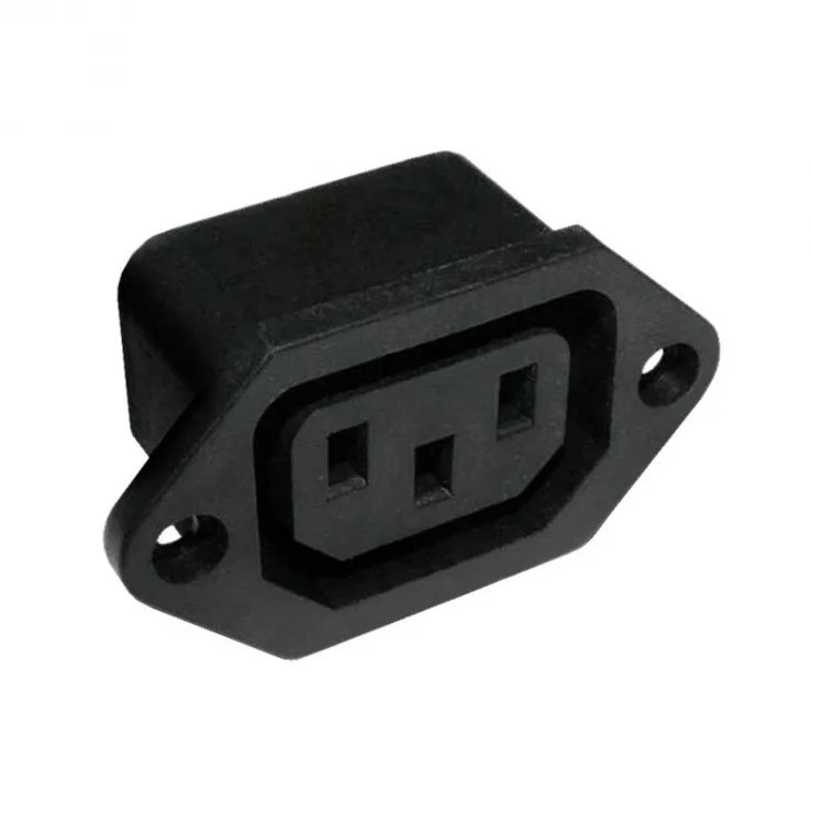Conector de alimentare pentru lipit IEC C13 panou, GNI0123.1