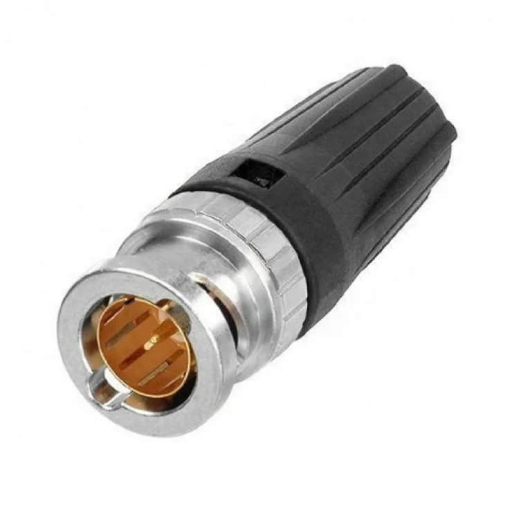 Conector de lipit BNC tata HD-SDI 0.8/3.7, Neutrik NBNC75BLP9