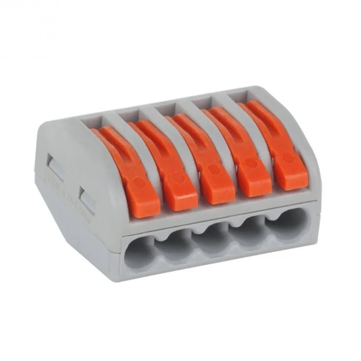 Conector universal rapid 5x pentru cablu 0.75-2.5mm, ZLA0959