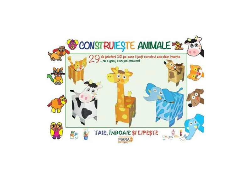 Construiește animale - Paperback brosat - *** - Mara Books