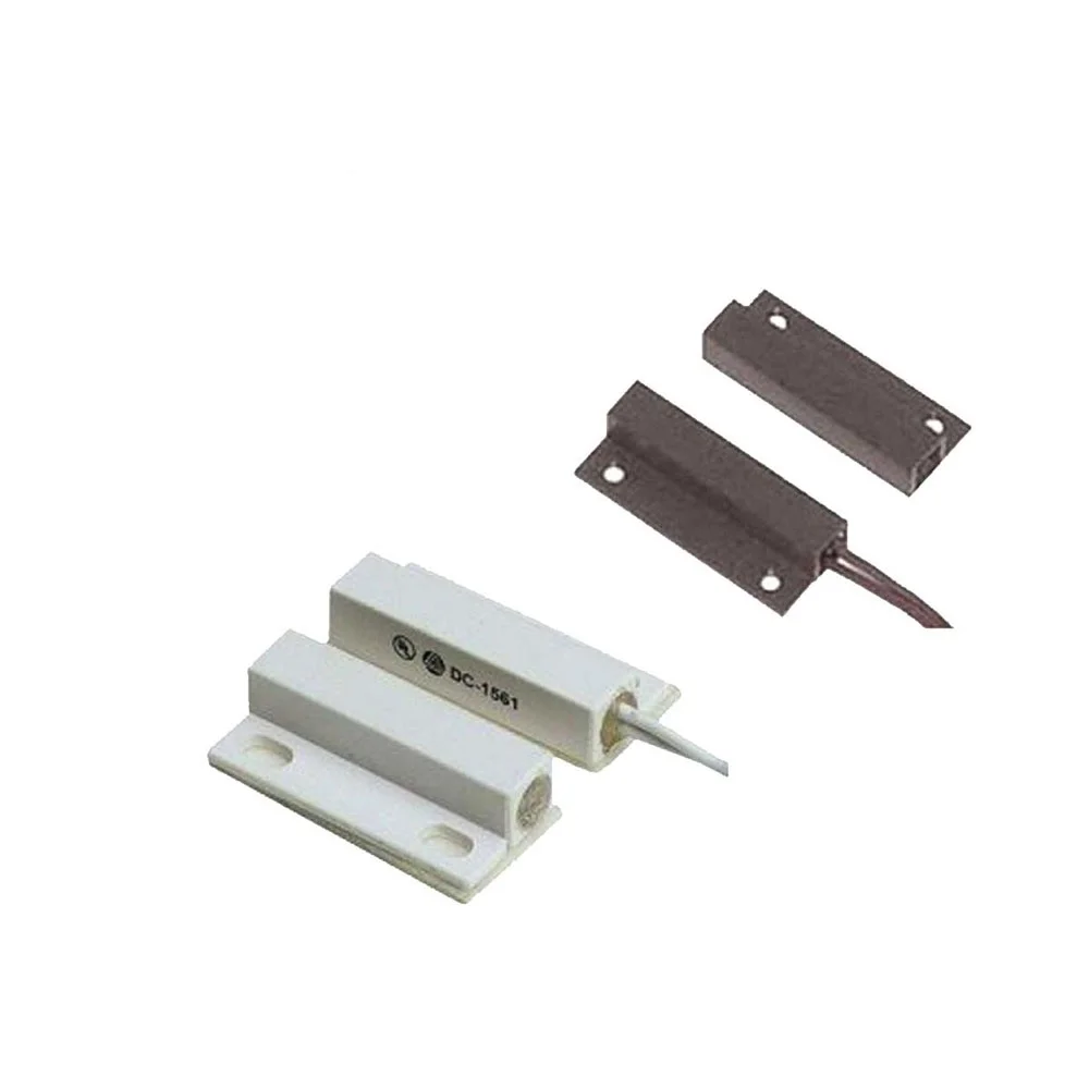 Contact magnetic cu banda autoadeziva Aleph DC1561, suruburi montaj incluse, set 10 bucati