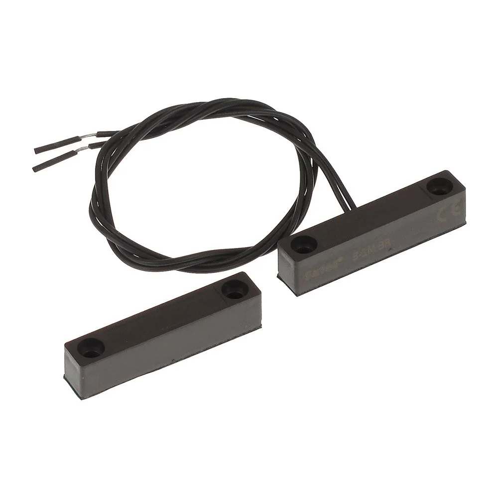 Contact magnetic lateral Satel B-1M BR, aparent, NO, maro