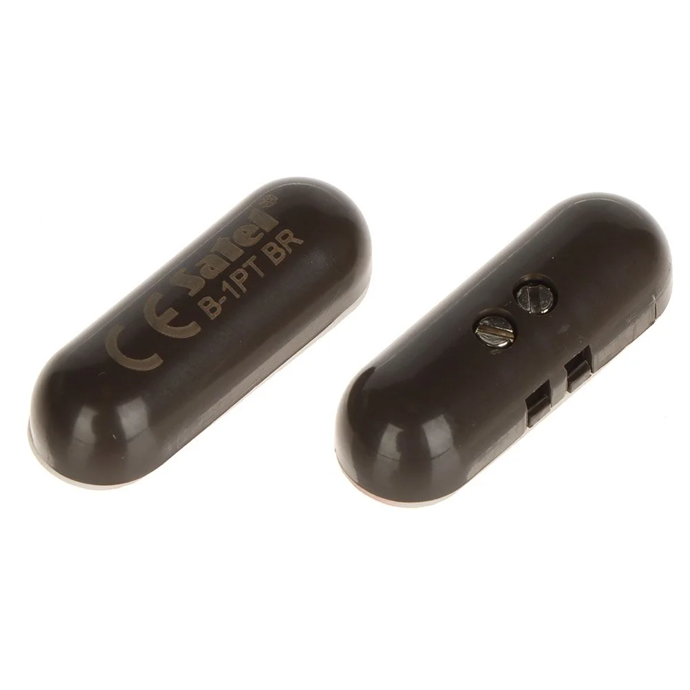 Contact magnetic lateral Satel B-1PT BR, aparent, terminal, maro