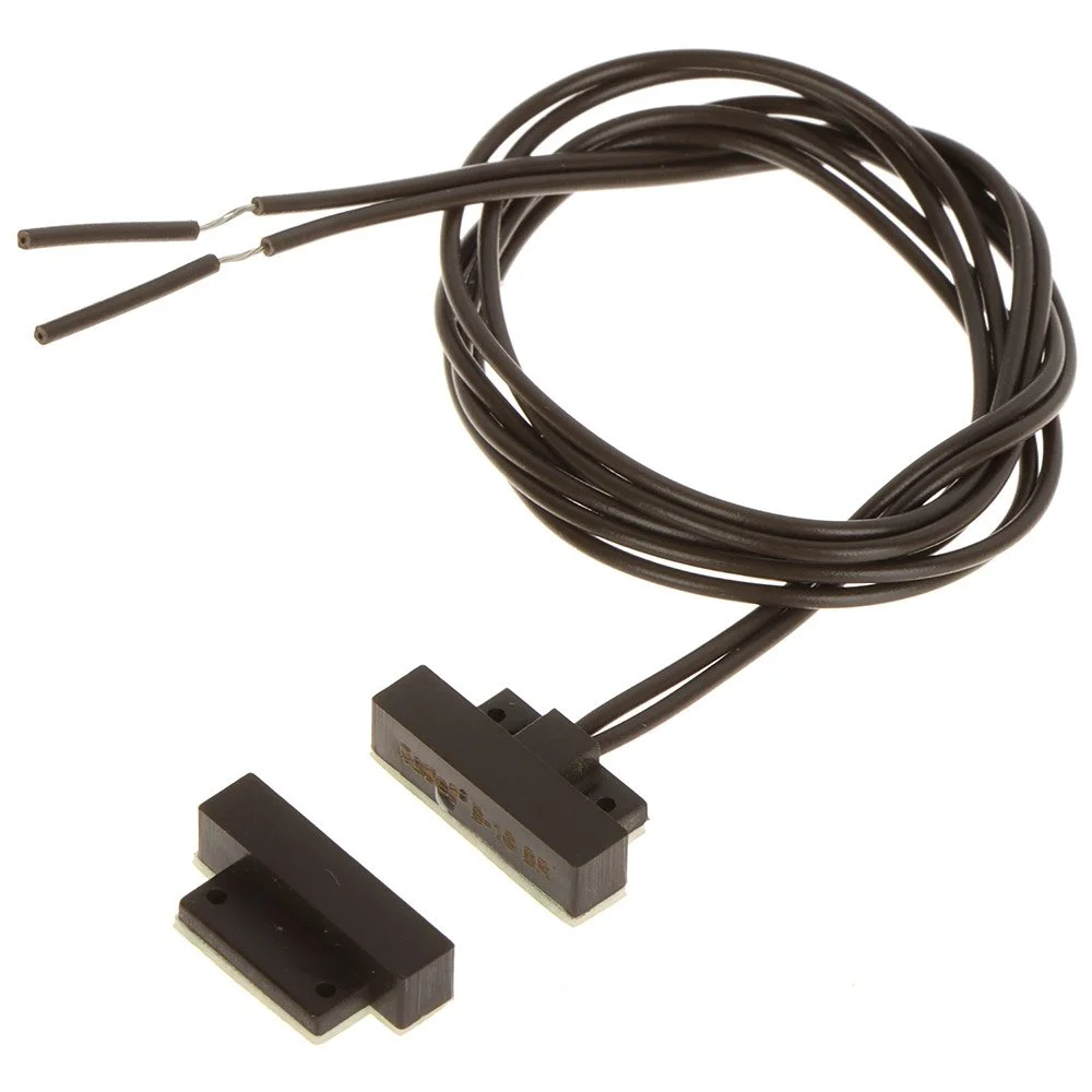 Contact magnetic lateral Satel B-1S BR, aparent, maro