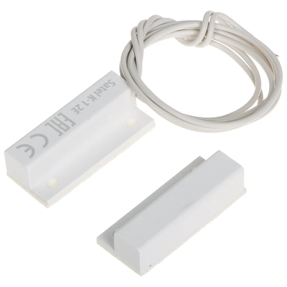 Contact magnetic Satel K-1 2E, aparent, NC, 2EOL, alb