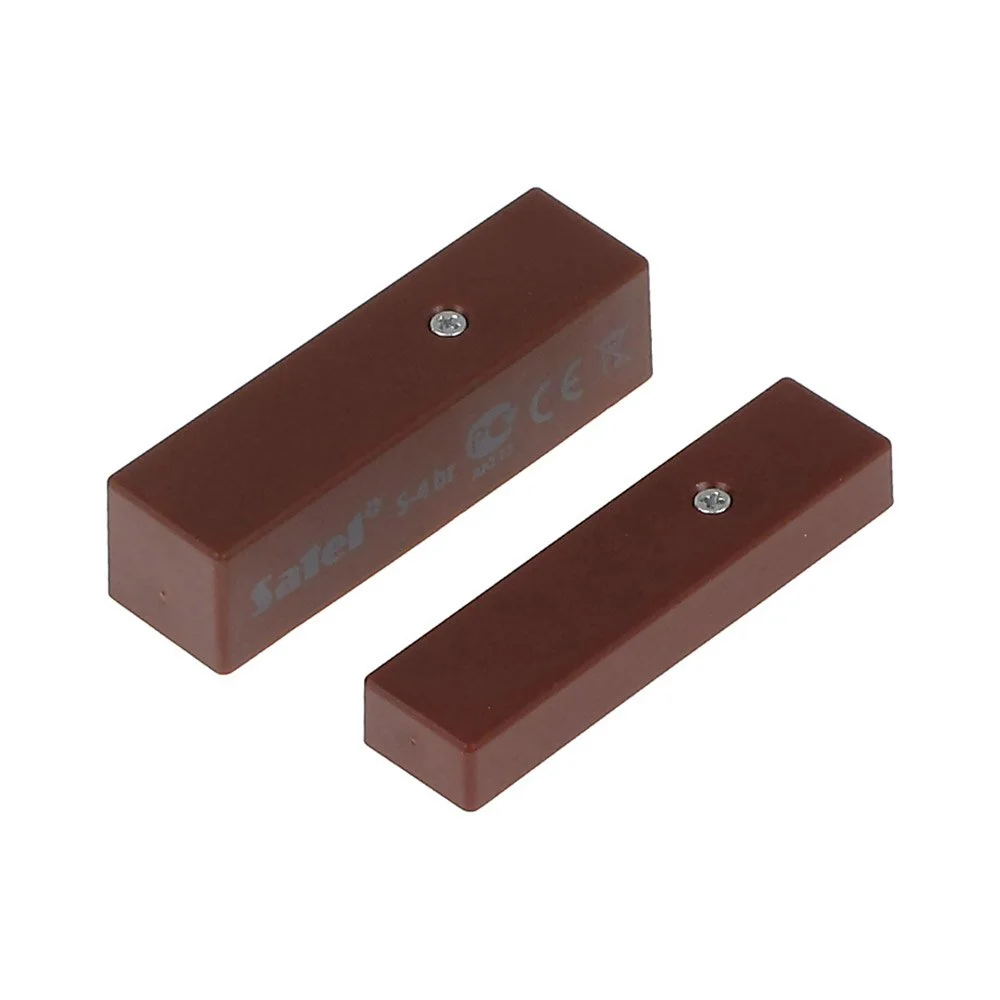 Contact magnetic Satel S-4 BR, aparent, NC, tamper, maro