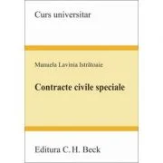 Contracte civile speciale - Manuela Lavinia Istratoaie