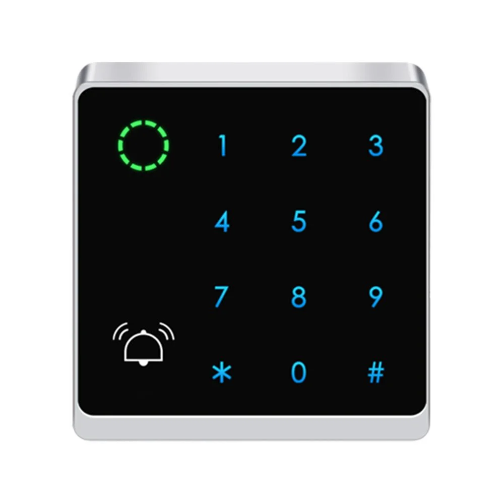 Control acces cu touch WiFi Secukey H9-WIFI, cod PIN, card EM/Mifare, aplicatie Tuya, 10000 utilizatori