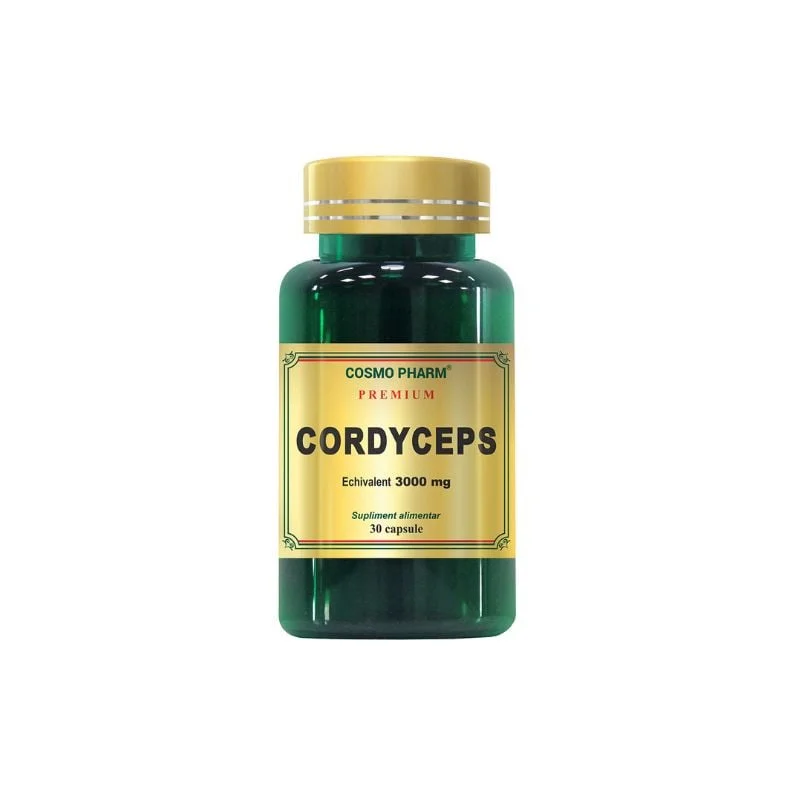 Cordyceps Premium, 3000 mg, 30 capsule, Cosmo Pharm