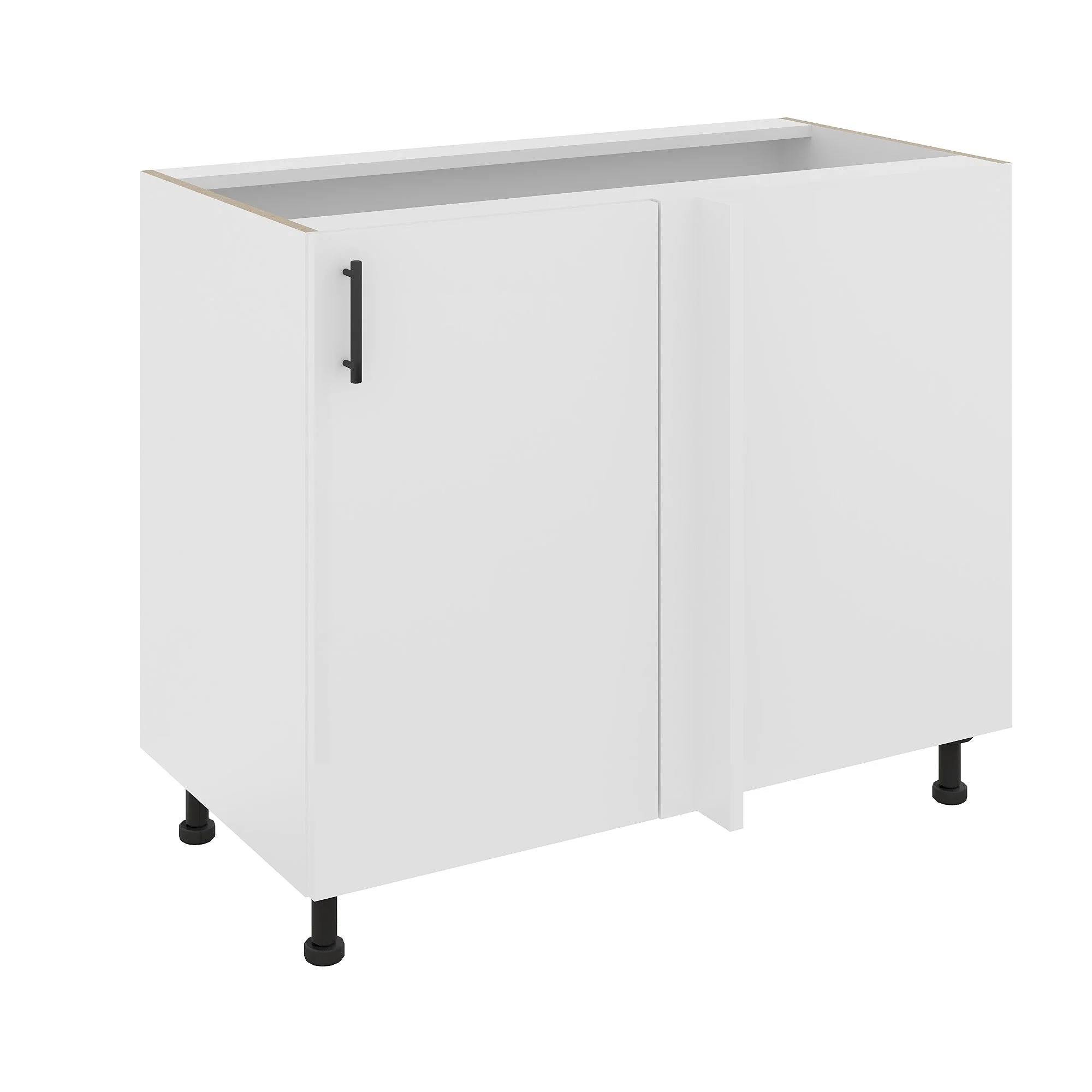 Corp Baza Colt Karo, Alb, 98 x 50 x 80 cm