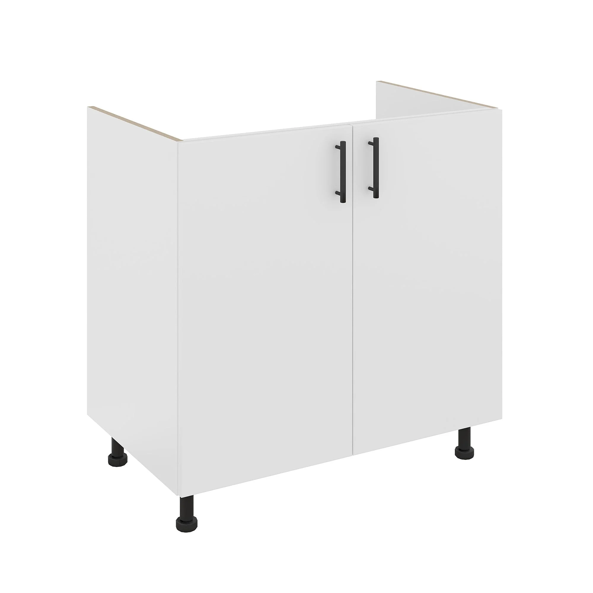 Corp Masca Chiuveta Karo, 2 Usi, Alb, 80 x 50 x 80 cm