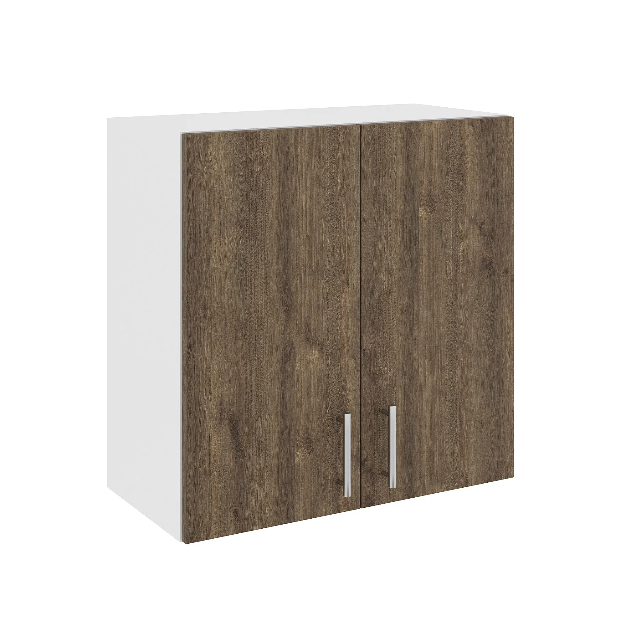 Corp Superior Karo, 2 Usi, Stejar Bronz/Alb, 60 x 30 x 60 cm