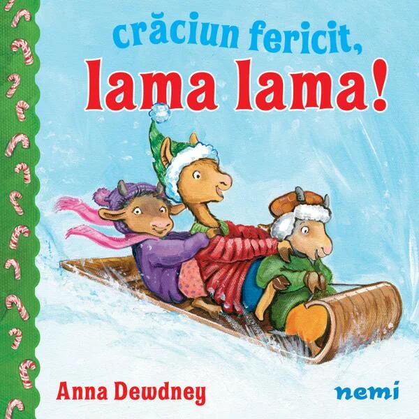 Crăciun fericit, Lama Lama! - Hardcover - Anna Dewdney - Nemira