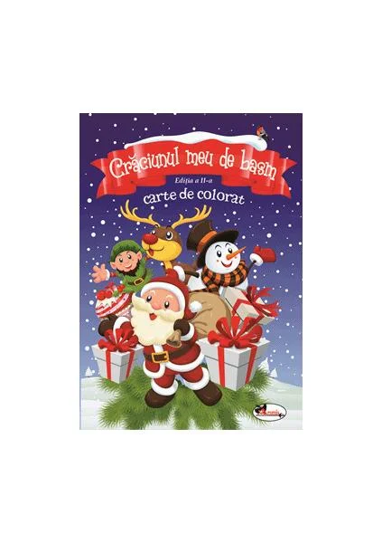 Crăciunul meu de basm. Carte de colorat - Paperback - *** - Aramis
