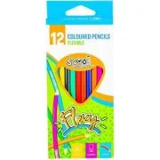 Creioane Color Flexibile 12 Culori/Set S-COOL