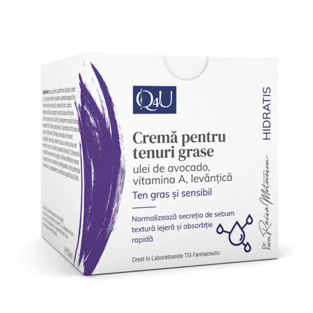 Crema cu levantica pentru tenuri grase, 50ml, Tis Farmaceutic