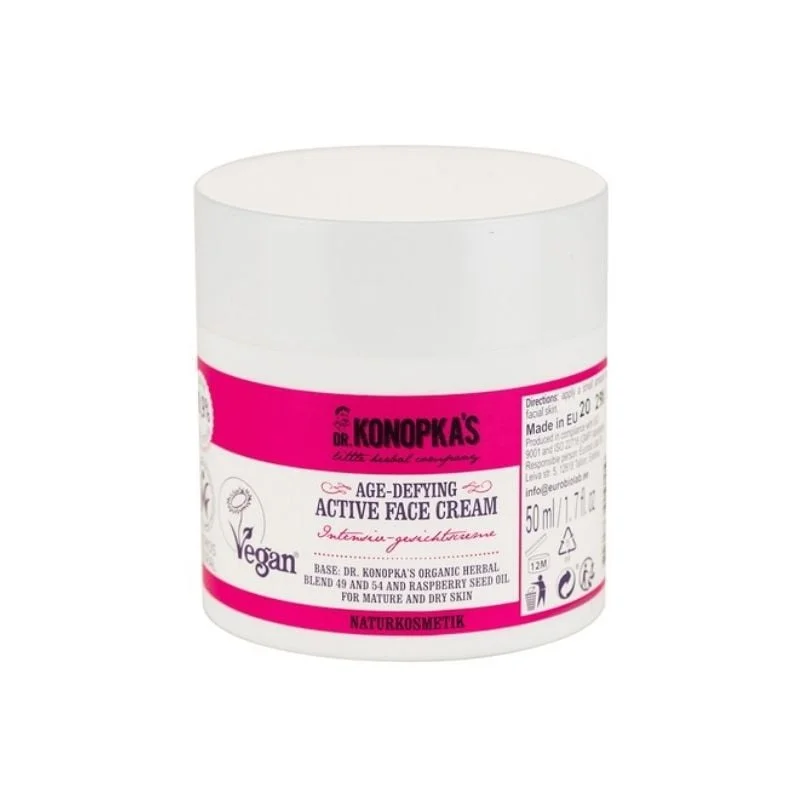 Crema de fata activa anti-rid, 50 ml, Dr. Konopkas
