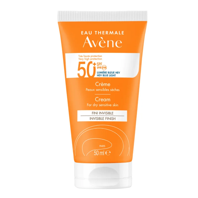 Crema de fata cu protectie solara SPF 50+ TRIASORB, 50ml, Avene