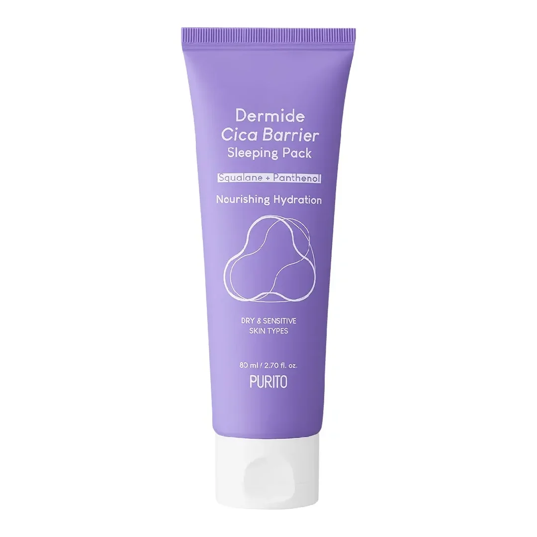 Crema de fata pentru noapte Dermide Cica, 100 ml, Purito