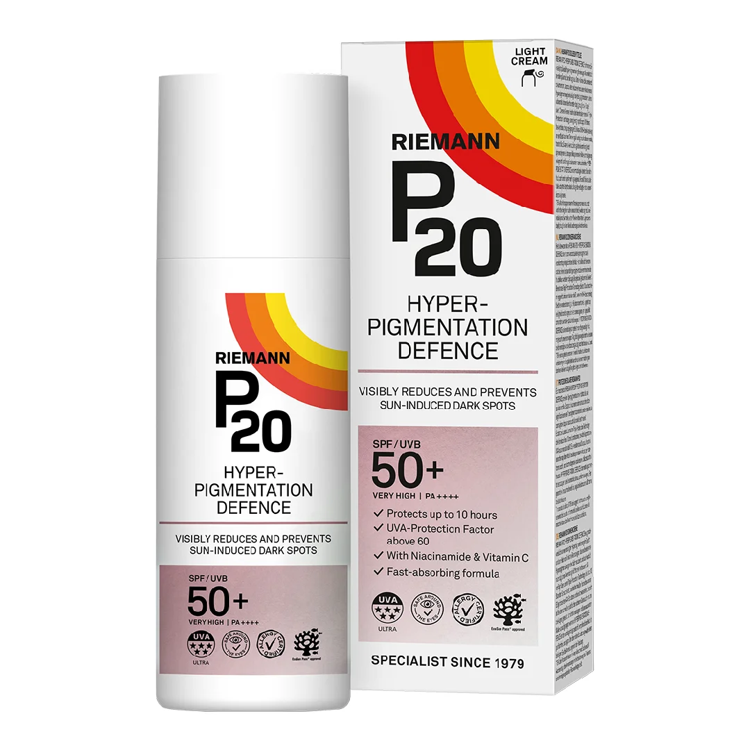 Crema de fata SPF50+, Hyperpigmentation Defence, P20, 50 ml, Riemann