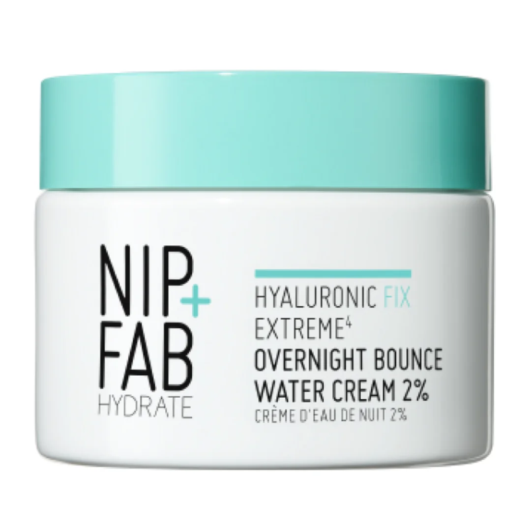 Crema de noapte pentru ten, Hyaluronic Fix, 50 ml, NIP+FAB