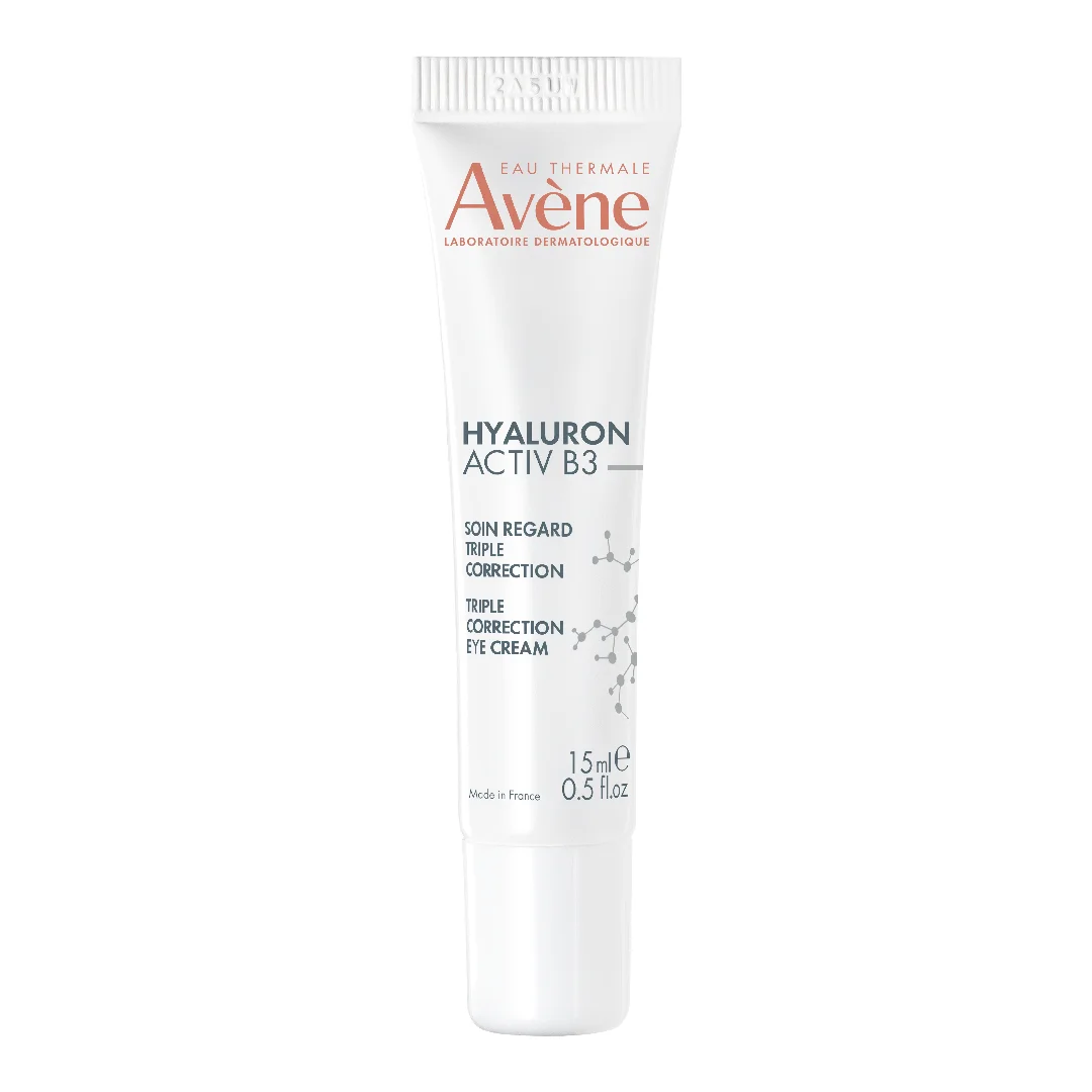 Crema de ochi cu tripla actiune Hyaluron Activ B3, 15 ml, Avene