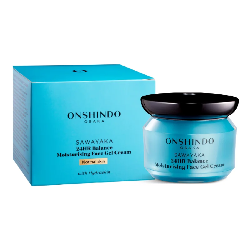 Crema-gel hidratanta 24H pentru fata, cu complex Hydraskin, 50 ml, Onshindo Osaka