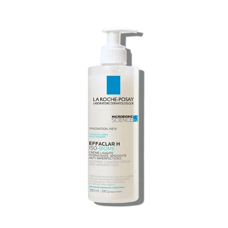 Crema spalare Effaclar H ISO-BIOME, 390ml, La Roche-Posay
