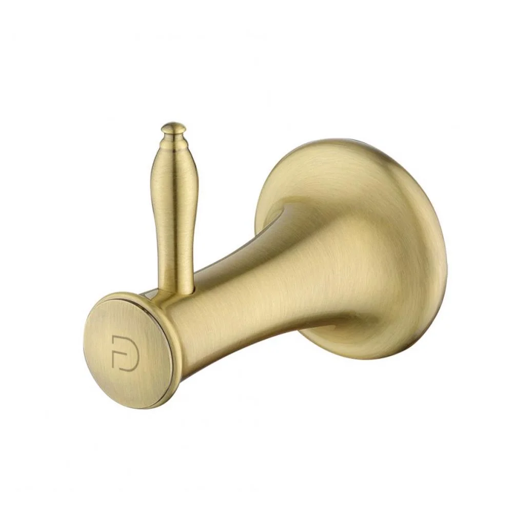 Cuier baie FDesign Lacrima, bronz periat