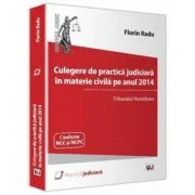 Culegere de practica judiciara in materie civila pe anul 2014. Tribunalul Hunedoara - Florin Radu