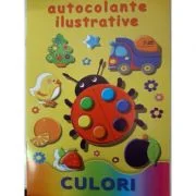 Culori. Autocolante ilustrative