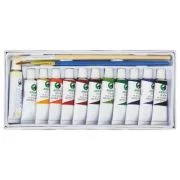 Culori tempera Maries, 12 culori x 5ml, E1325