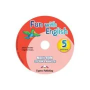 Curs de limba engleza Fun with English 5. Multi-rom (CD-ROM&amp;Audio CD) - Jenny Dooley, Virginia Evans