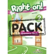 Curs de limba engleza Right on 2. Gramatica cu digibook app (Grammar book) - Jenny Dooley