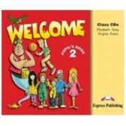 Curs de limba engleza Welcome 2. Audio CD (set 3 CD) - Virginia Evans, Elizabeth Gray