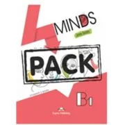 Curs limba engleza 4 Minds B1+. Manualul elevului cu digibook app - Jenny Dooley