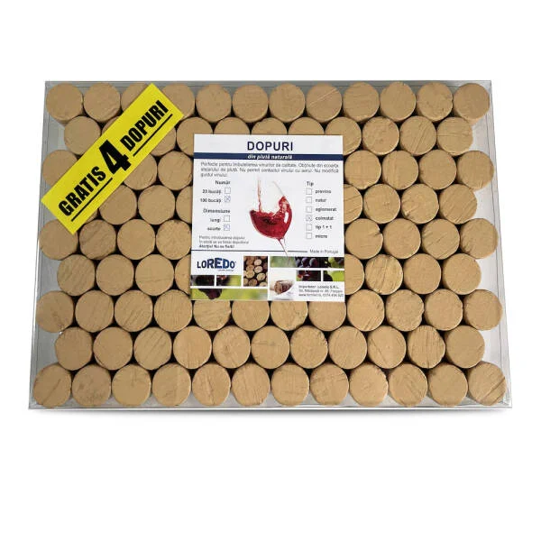 Cutie dopuri Colmatat S Basic 100+4 buc