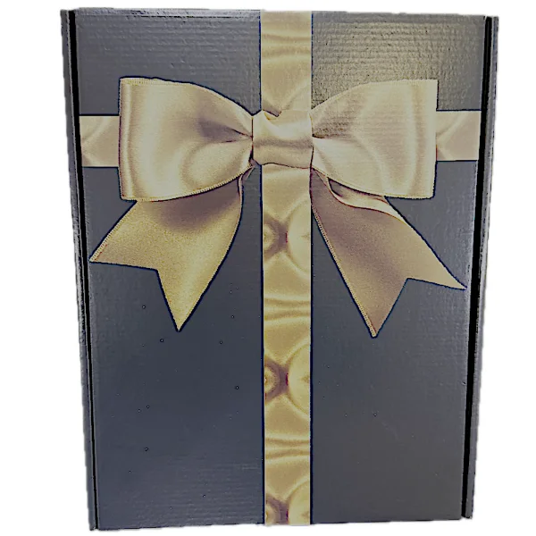 Cutie pentru 3 sticle model tip cadou